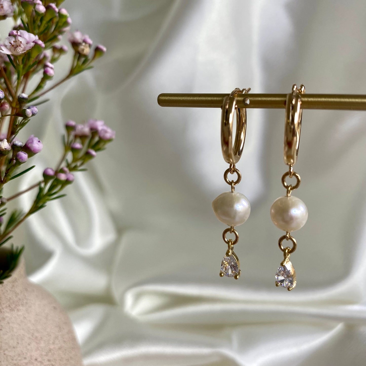 Lily Drop Earrings
