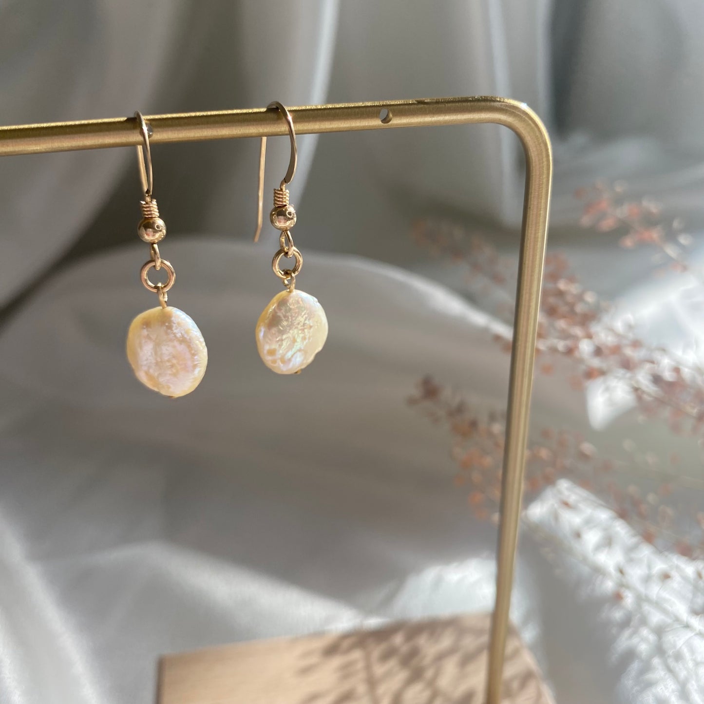 Baroque Breeze Earrings - Gold