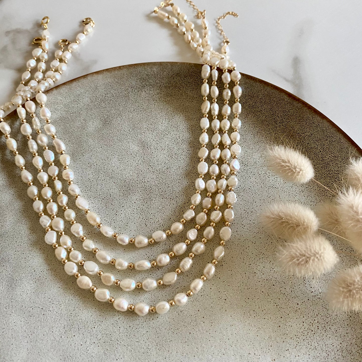 Perla Necklace - Gold