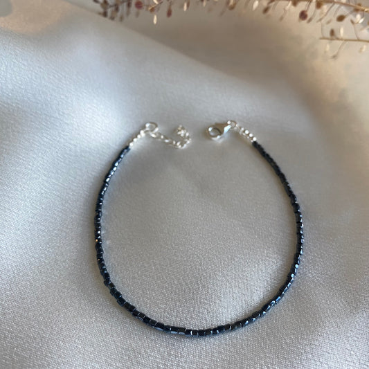 Midnight Hematite Bracelet
