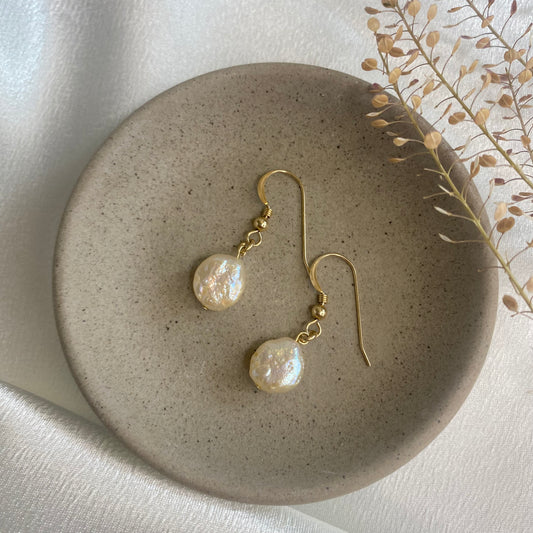 Baroque Breeze Earrings - Gold